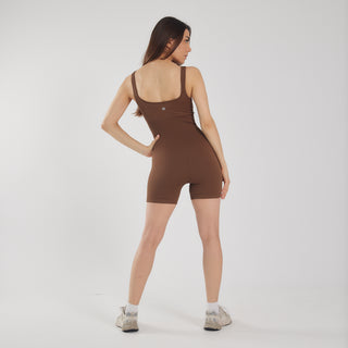 Seamless Bodysuit in Toffee