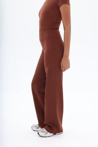 CloudForm Straight Leg Pant - Cocoa