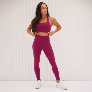 Studio Bra in Ruby - FINAL SALE